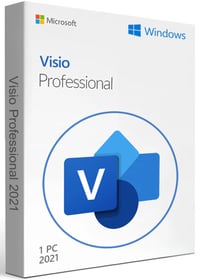 Microsoft  Visio Professional 2021 (PC) - Retail Key - Global