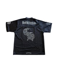 Image 2 of CHROME HEARTS STADIUM JERSEY BLACK