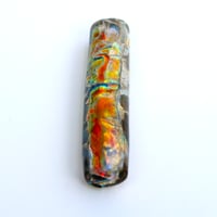 Image 2 of Long Dichroic Glass bead