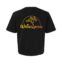 Image 1 of AGGRO BRAND "Wristlock Kingdom" Women's Crop T-Shirt