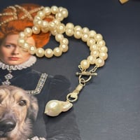 Image 2 of Freshwater pearl necklace with Baroque pearl pendant 
