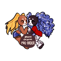 Image 1 of pinky + pepper 4eva ★ phone charm [PRE-ORDER]