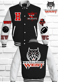 HAZELWOOD WEST WILDCATS VARSITY JACKET