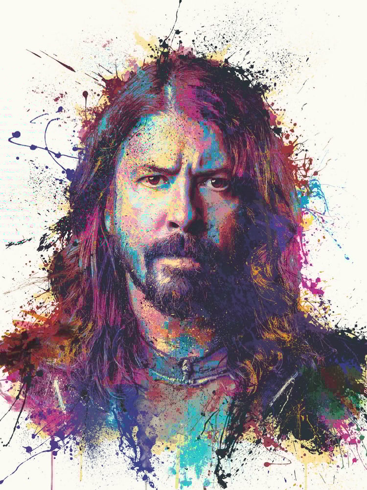 Image of Dave Grohl A1 Giclee