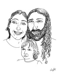 Image 3 of Composed Half-blind Portrait