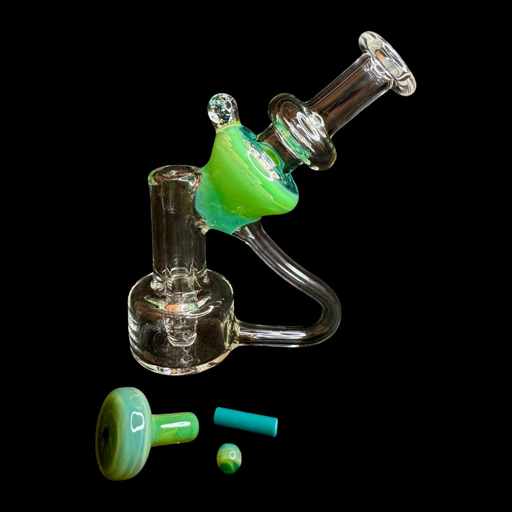 Image of Mini Howlcycler "Miami Vice" Collection By Howlsglass