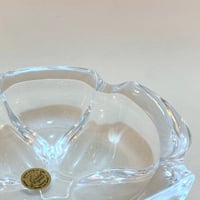 Image 6 of Grand cendrier en cristal d’Arques – Vintage années 70