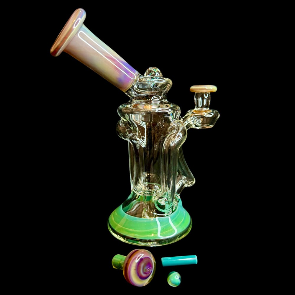Image of Recycler "Miami Vice" Collection By Howls Glass