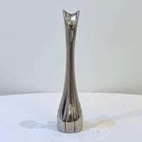 Image 6 of Vase soliflore en forme de cygne – métal argenté vintage 1960/70s