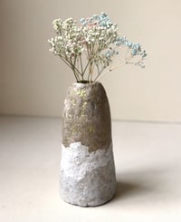 Image 6 of Handmade Paper Mache Vase for Dried Flowers | Rustic Wabi-Sabi Decor
