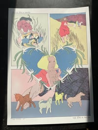 4-color silkscreen print