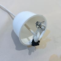 Image 10 of Suspension vintage en opaline – design Space Age, années 60/70