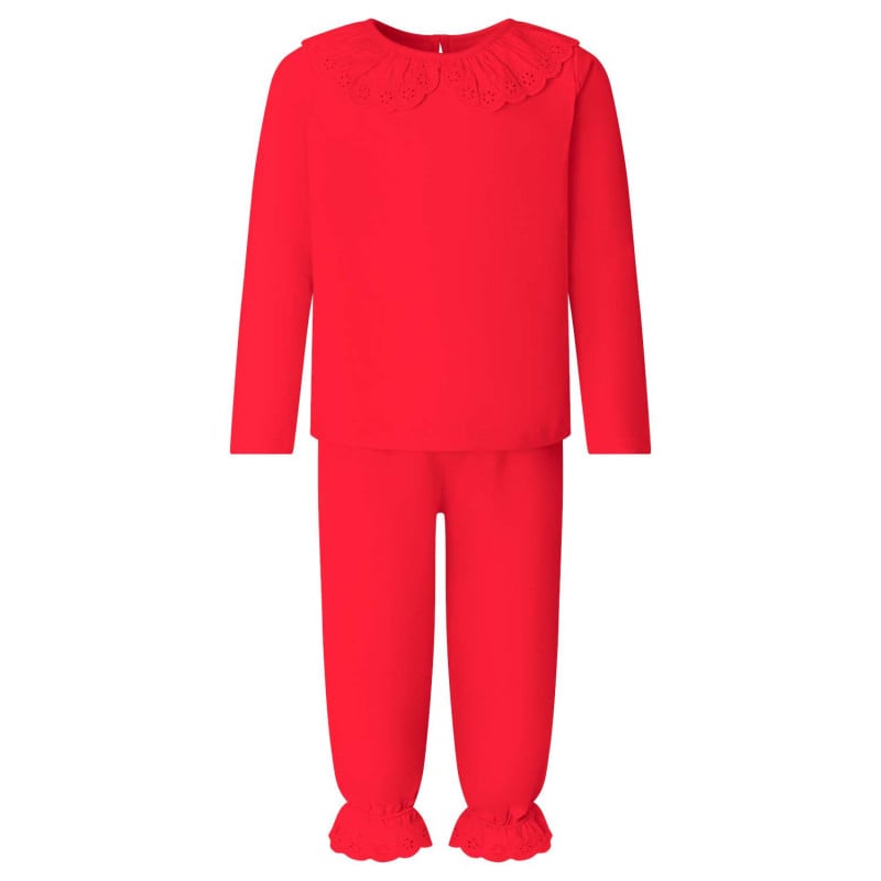 Image of Red Frill PJ's 