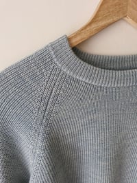 Image 5 of NATURALLY DYED MERINO SWEATER _ COL. 8021