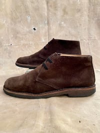 Image 3 of ASTORFLEX DARK CHESTNUT SUEDE GREENFLEX DESERT BOOTS