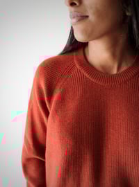Image 4 of NATURALLY DYED MERINO SWEATER _ COL. 8061