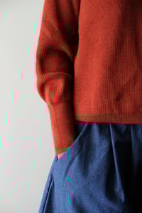 Image 6 of NATURALLY DYED MERINO SWEATER _ COL. 8061