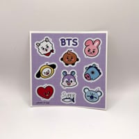 BTS BT21 Sticker sheet 