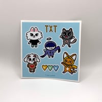 TXT Ppulbatu Sticker Sheet