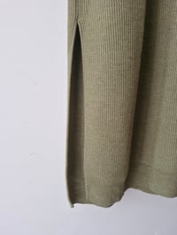 Image 5 of NATURALLY DYED MERINO DRESS _ COL. 8027
