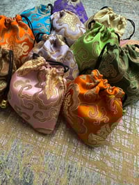 Image 3 of 'The Colours of Charleston' small hand marbled ceramic bauble - No.2
