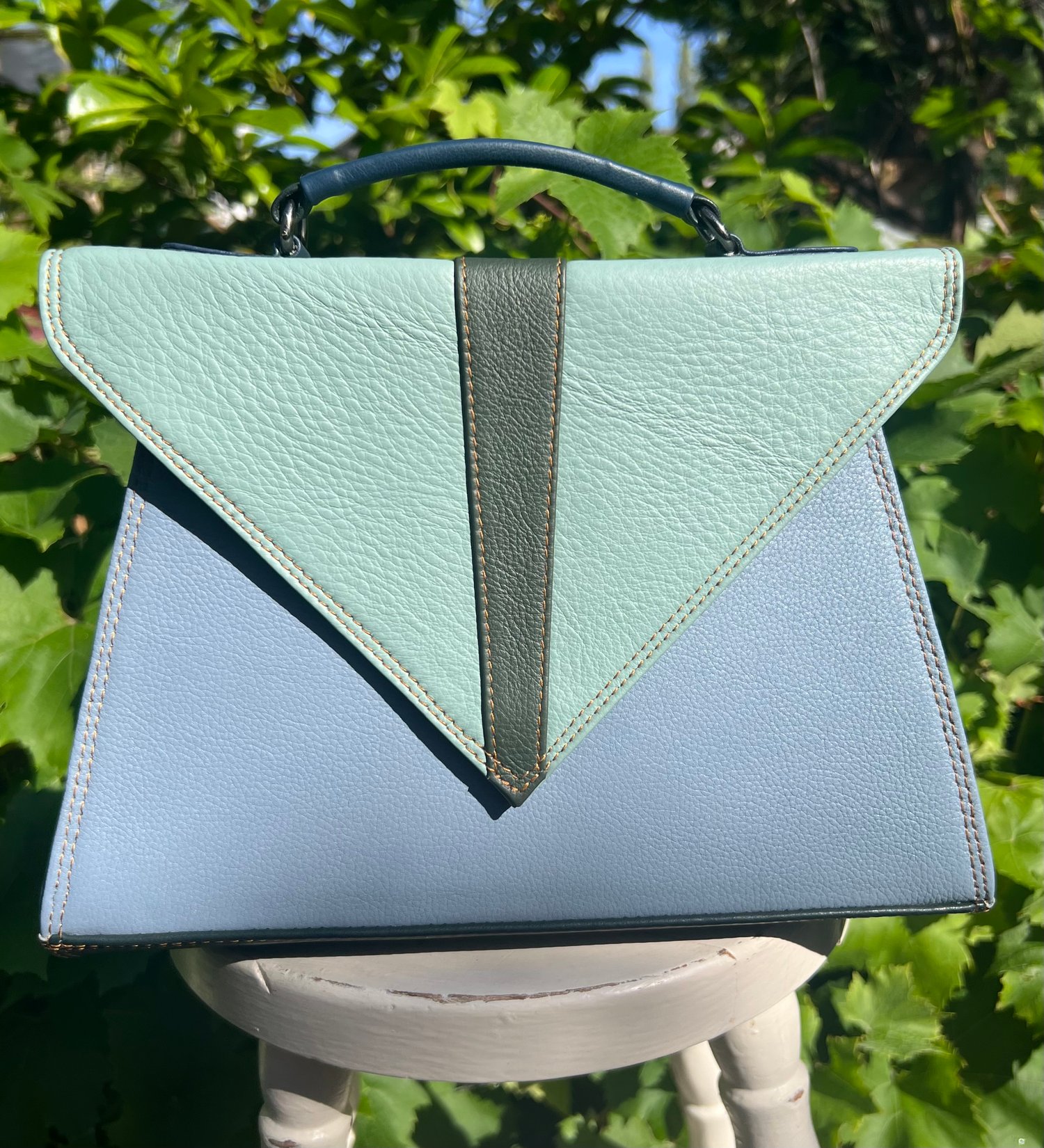 Image of Harlequin Collection - Animal/Recycled Leather #57B