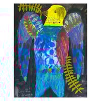 Image 1 of XL Peace Bird / work on paper 