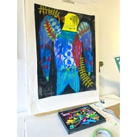 Image 2 of XL Peace Bird / work on paper 