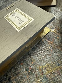 Image 9 of 'The Colours of Charleston' 'Quercus' wooden book box with 3 Acorns 