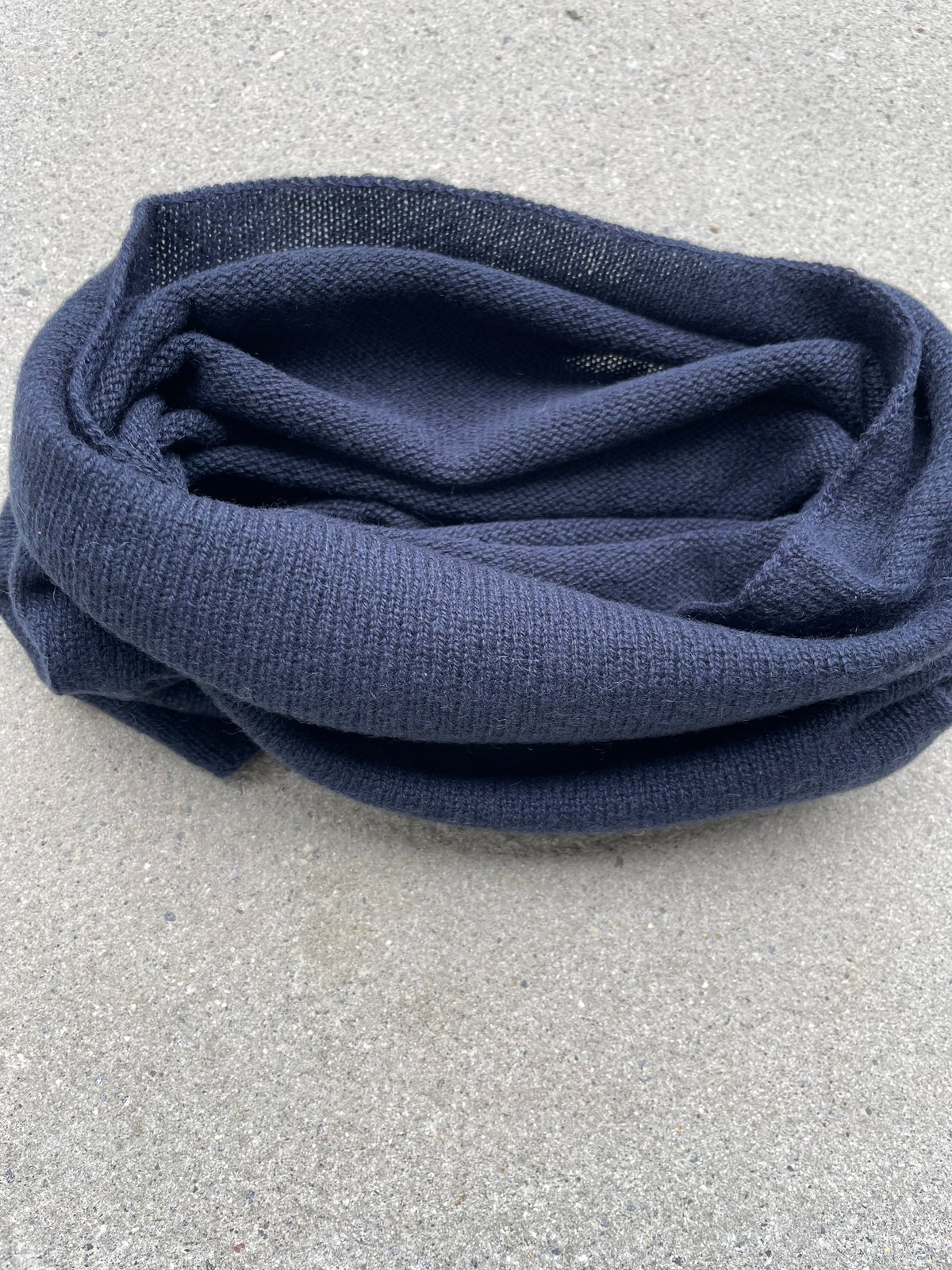 Image of Halswärmer 100% Cashmere dunkelblau