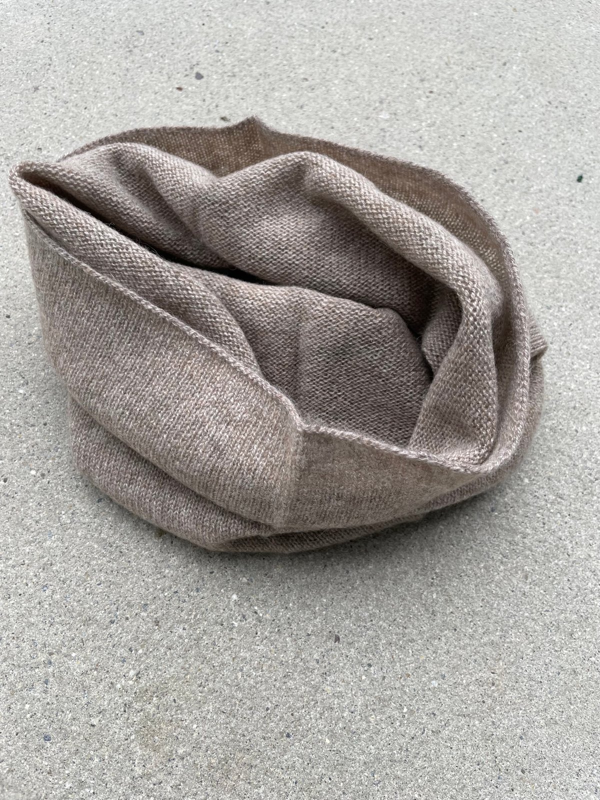 Image of Halswärmer 100% Cashmere beige mel