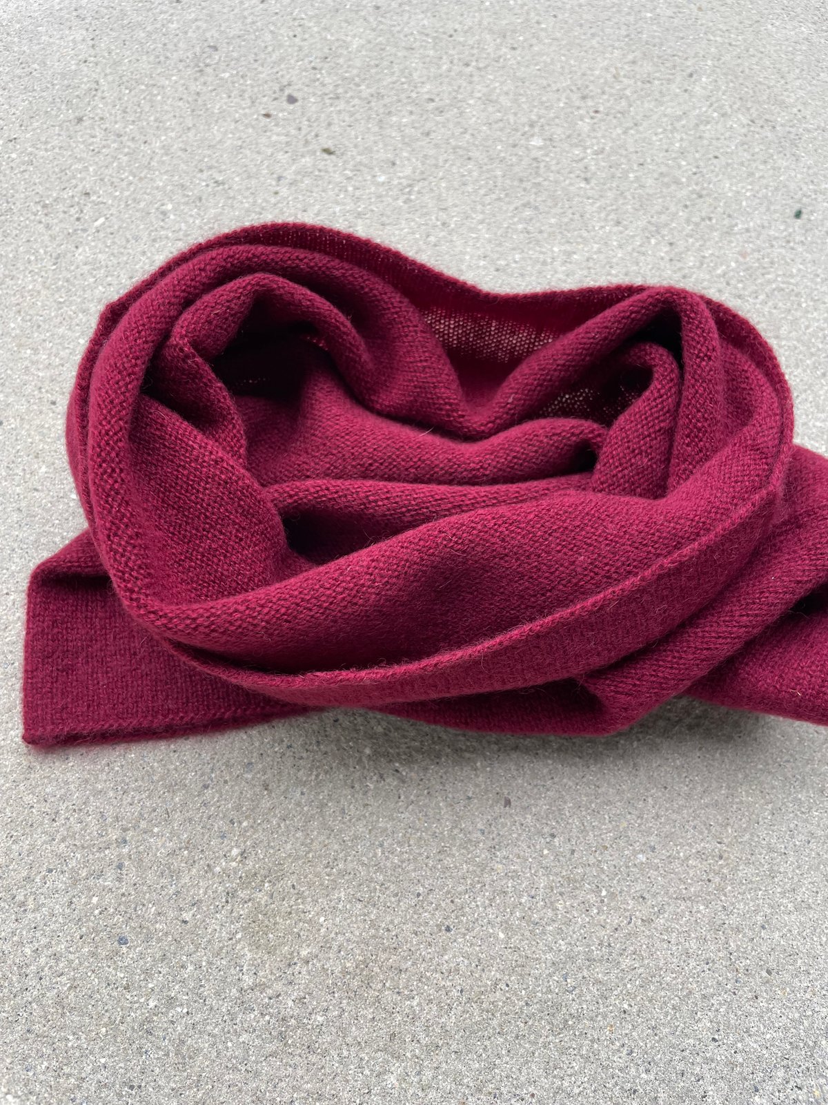 Image of Halswärmer 100% Cashmere bordeaux