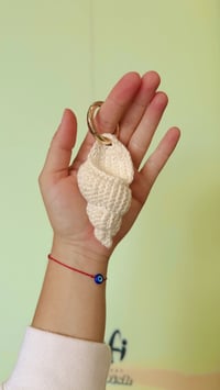 Image 1 of Seashell keychain