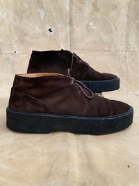 Image 3 of PLAYBOY CHUKKA BOOTS BROWN SUEDE