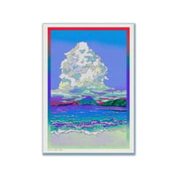 La Plage - print A4