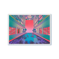 Hazy Night - print A5