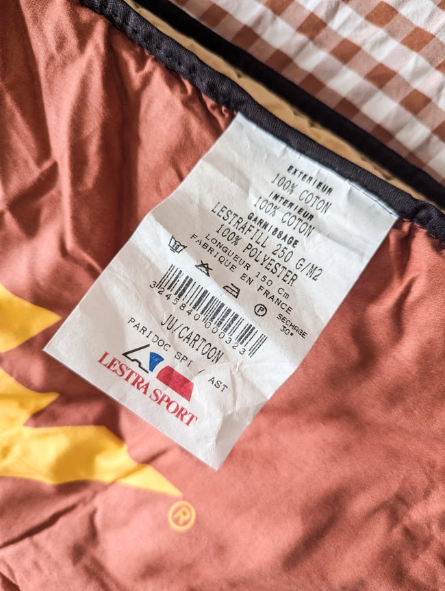 Sac de couchage Astérix et Obélix 1994