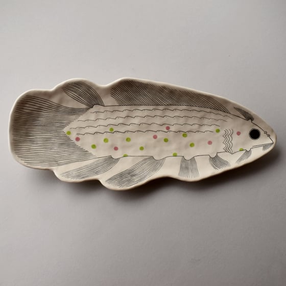 Image of Spotted Fish Plate