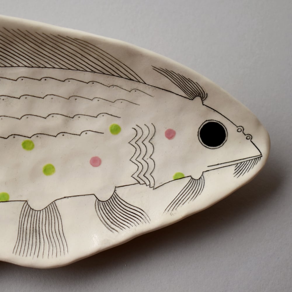 Image of Spotted Fish Plate
