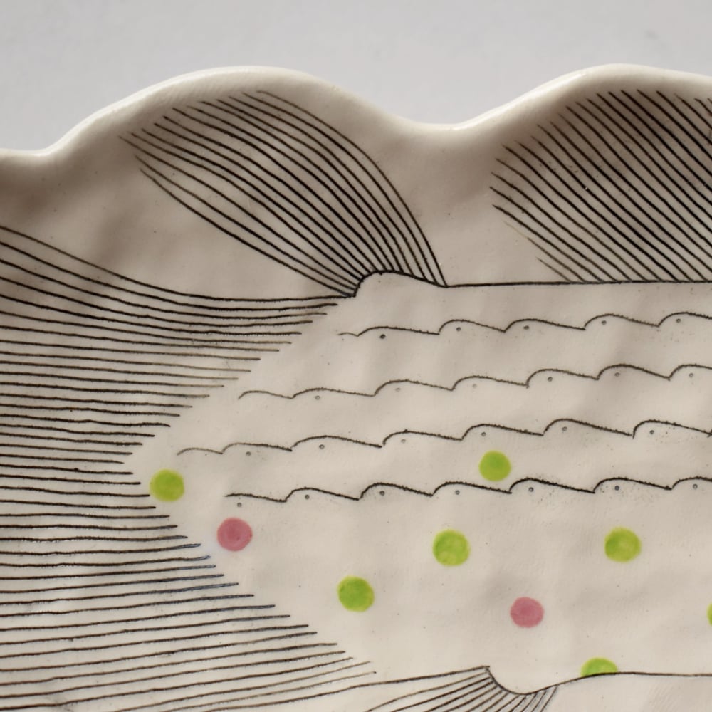 Image of Spotted Fish Plate