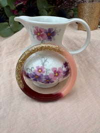 Image 1 of Soizic crème bordeaux