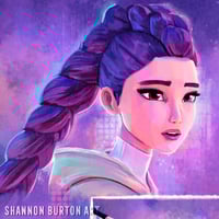 Image 2 of Free | Rumi & Jinu KPop Demon Hunters Painting