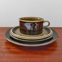 Image 1 of Arabia Finland Kosmos Tea Cup Trio Set