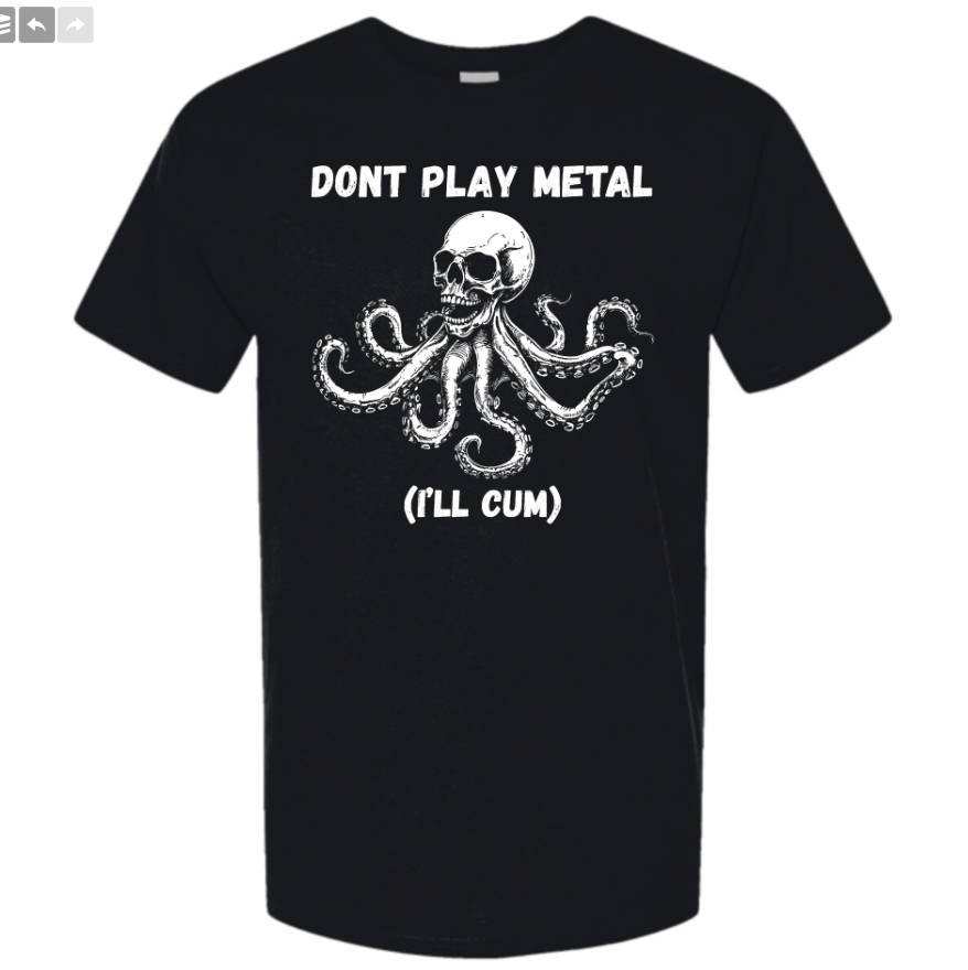 Image of Dont Play Metal Skeleton Octopus