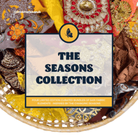 Image 1 of Sari Fabric Elements - The Seasons Collection 
