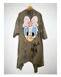 Image 3 of SWEATSHIRT CARDIGAN ¥ unisex ¥ upCyclinG viLLaGe punK¥IbiZa ¥TrenChcoaT¥ festivaL