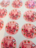 Frankenberry  - Strawberry micro-scent scratch n sniff