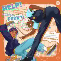 Image 2 of Red x White BL Doujin Cover - Print 