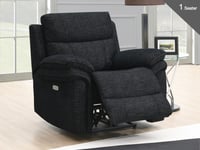 Image 4 of Harrow Suite - Black - Electric Reclining
