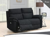 Image 3 of Harrow Suite - Black - Electric Reclining